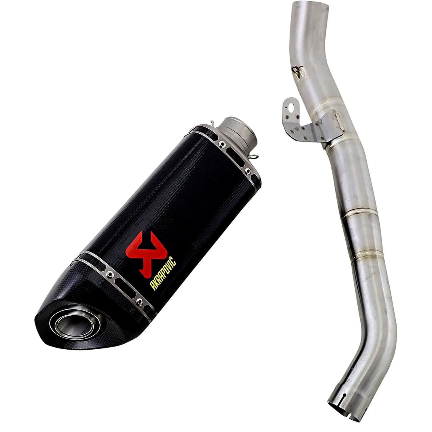 Akrapovic Carbon Fiber Line Slip On Silencer For Triumph STREET TRIPLE 765 R LRH ABS Low 2020-2022